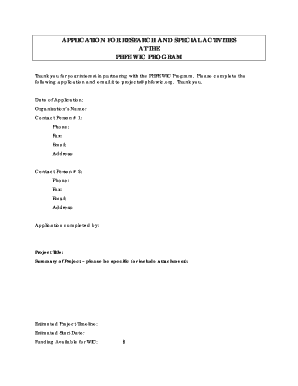 Research paper timeline example - TEMPLATE - APPLICATION FOR RESEARCH AND SPECIAL ACTIVITIES - phfewic