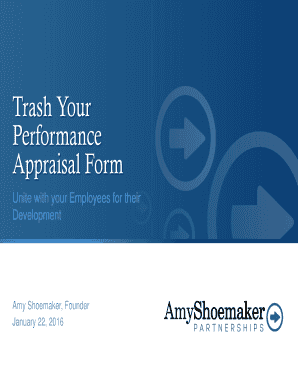 Va performance appraisal self assessment - Trash Your Performance Appraisal Form - bchrabborgb