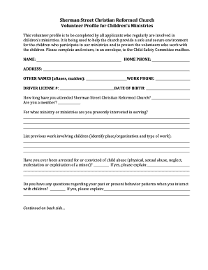 Form preview