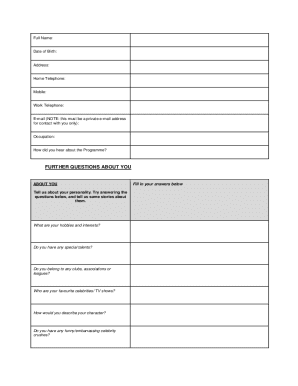 Form preview