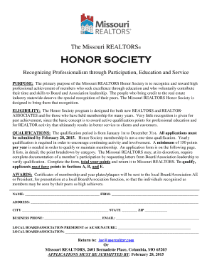 The Missouri REALTORS