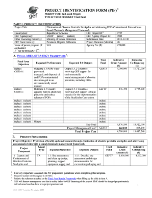 PROJECT IDENTIFICATION FORM bPIFb1 - UNDP in Armenia