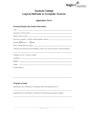 Form preview