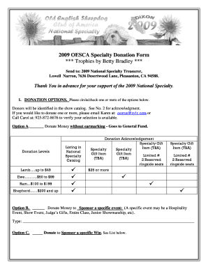 Editable donation receipt format in word - Fillable ...