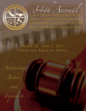 President's Welcome - California Association of Black Lawyers - calblacklawyers