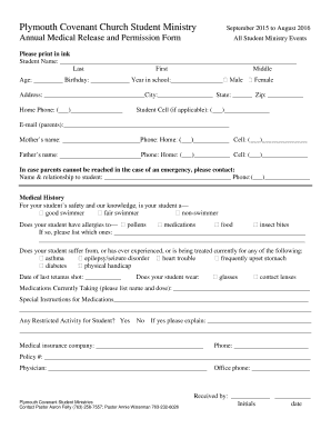 All Student Ministry Events - plymouthcovenant