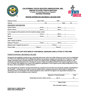 CALIFORNIA YOUTH SOCCER ASSOCIATION INC UNITED STATES - cjsl