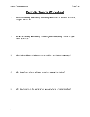 Rank the following elements by increasing electronegativity sulfur oxygen neon aluminum - Periodic table worksheets.pdf - MacHighway