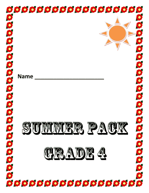 SUMMER Pack Grade 4 - badmaisbbedubblbb - admais edu
