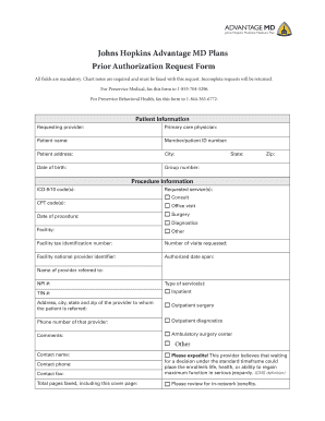 Fillable Online PBC PA Prior Authorization Form Medicare Advantage PBC ...