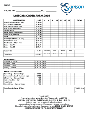 Form preview