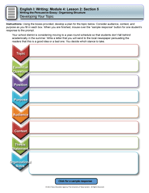 English I Writing Module 4 Lesson 2 Section 5 - ontrack-media