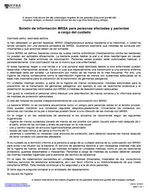 MRSA Information Bulletin