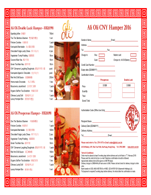 CNY Hampers 2016 - ali oli bakery