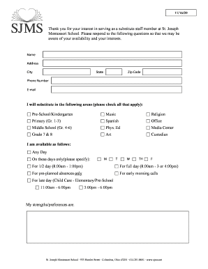 Form preview