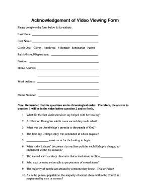 Form preview