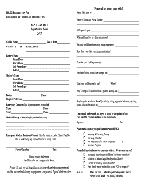 Form preview