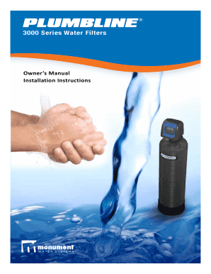 3000 Series Water Softeners - Monument Water Systems