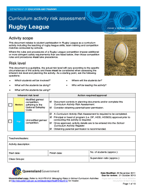 Rugby League. Rugby League - metwestschoolsport eq edu