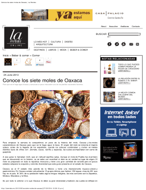 Seven Moles of Oaxaca