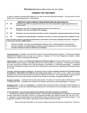 Shorehaven BEHAVIORAL HEALTH, INC (SBH)