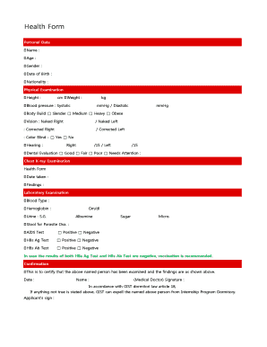 Form preview