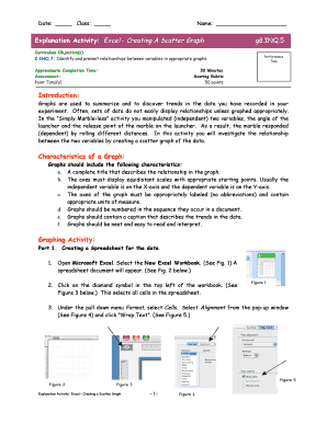 Excel payment tracker template - Explanation Activity Excel Creating A Scatter Graph g8INQ - brooklynschools