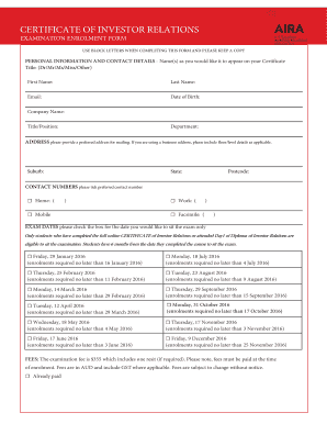 Form preview