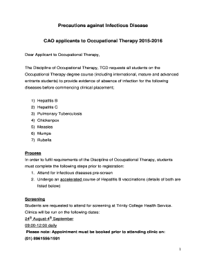 OT Vaccination policypdf - Trinity College Dublin - tcd