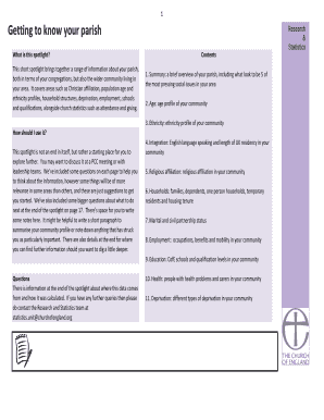 Root cause analysis report form - Parish of Whaley Thorns St Luke - derby anglican