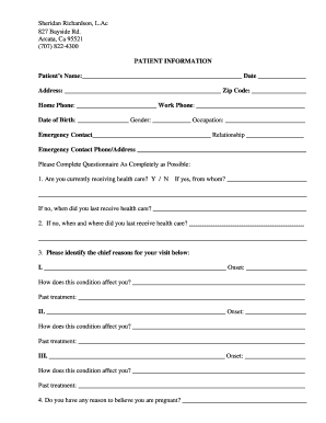 Form preview