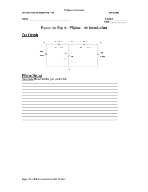 Lab report example engineering pdf - ECE 2053 Electrical Engineering I Lab Spring 2012 R5 4