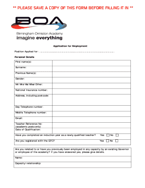 Form preview