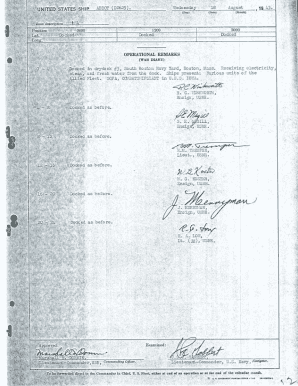 Logbook for mileage - Log Book USS Abbot DD 629 18AUG-28SEP43 Log book of USS Abbot DD 629 - abbot