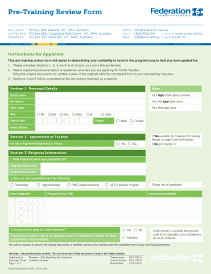 Form preview