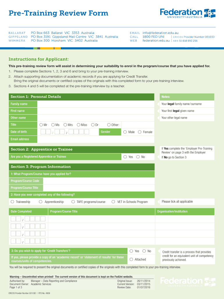 Form preview