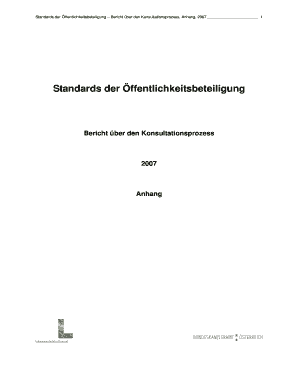 Standards der ffentlichkeitsbeteiligung - Partizipation - partizipation