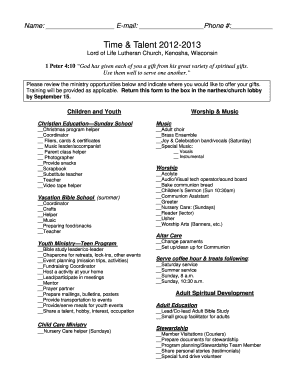 Form preview