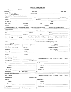 Patient Registration Form
