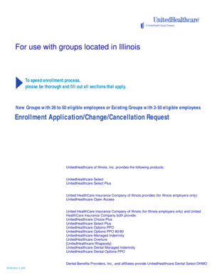 UnitedHealthcare Enrollment Application