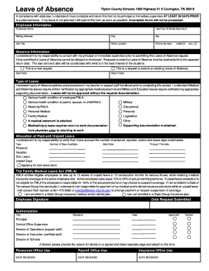 simple leave request form Templates - Fillable & Printable Samples for ...