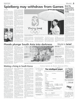 The Epoch Times Subscription Form