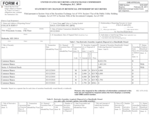 SEC Form 4 Statement of Changes in Beneficial Ownership