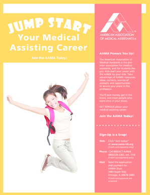 AAMA Student Membership Application