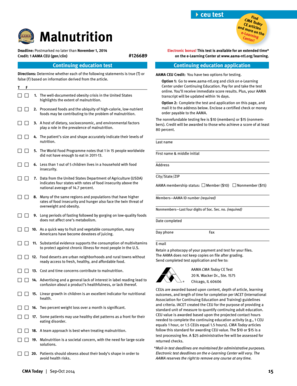 AAMA CEU Test Application