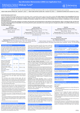 Edelweiss Select Midcap Fund Application Form