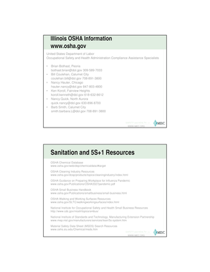 Illinois OSHA Safety and Health Resources