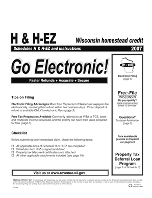 Wisconsin Homestead Credit Claim
