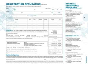 Application for Admission