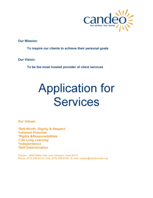 Download Application for Services - Candeo - candeoiowa